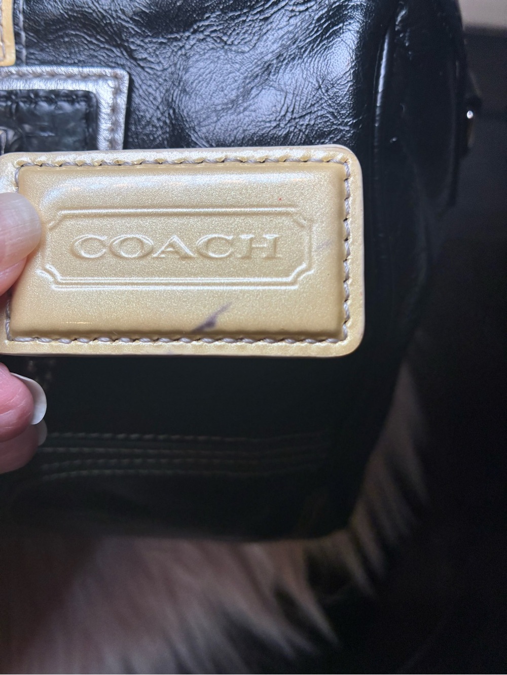 Vintage Coach 70th Anniversary Inlaid C Convertible Signature Satchel - Picture 9 of 16